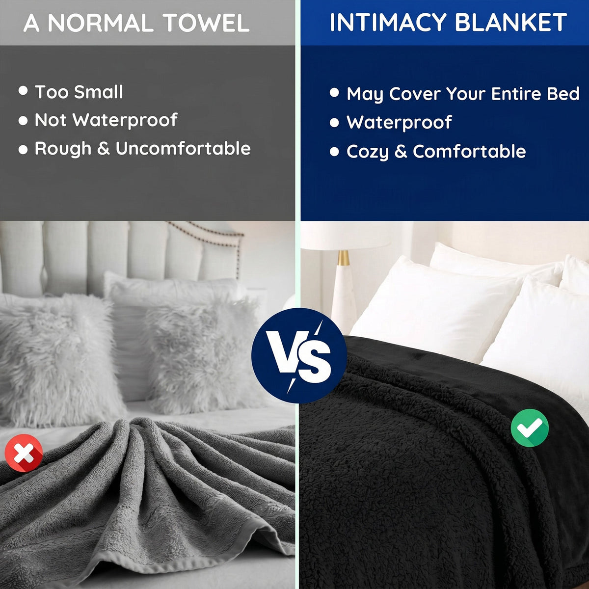 Waterproof Intimacy Blanket for Furniture Protection