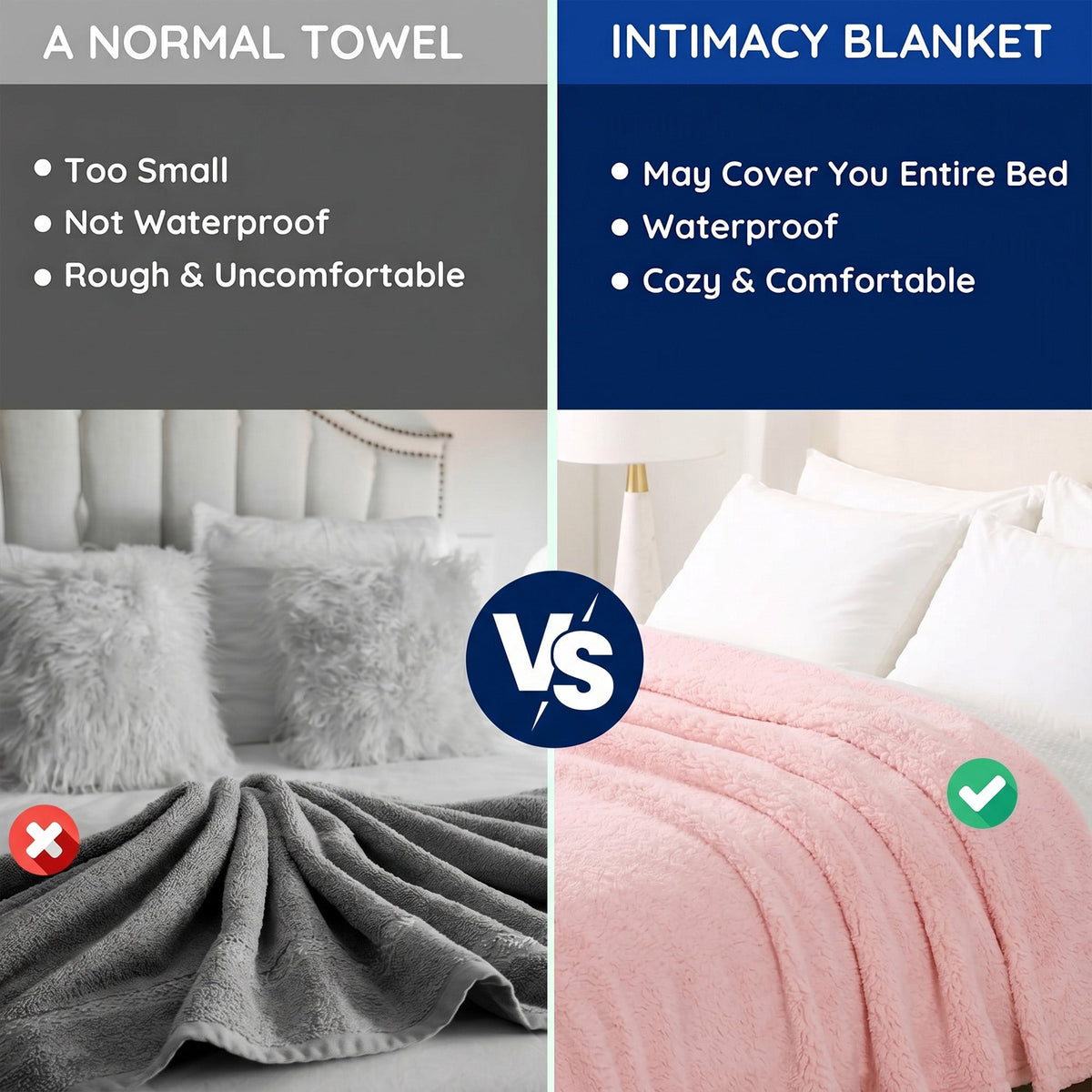 Waterproof Intimacy Blanket for Furniture Protection