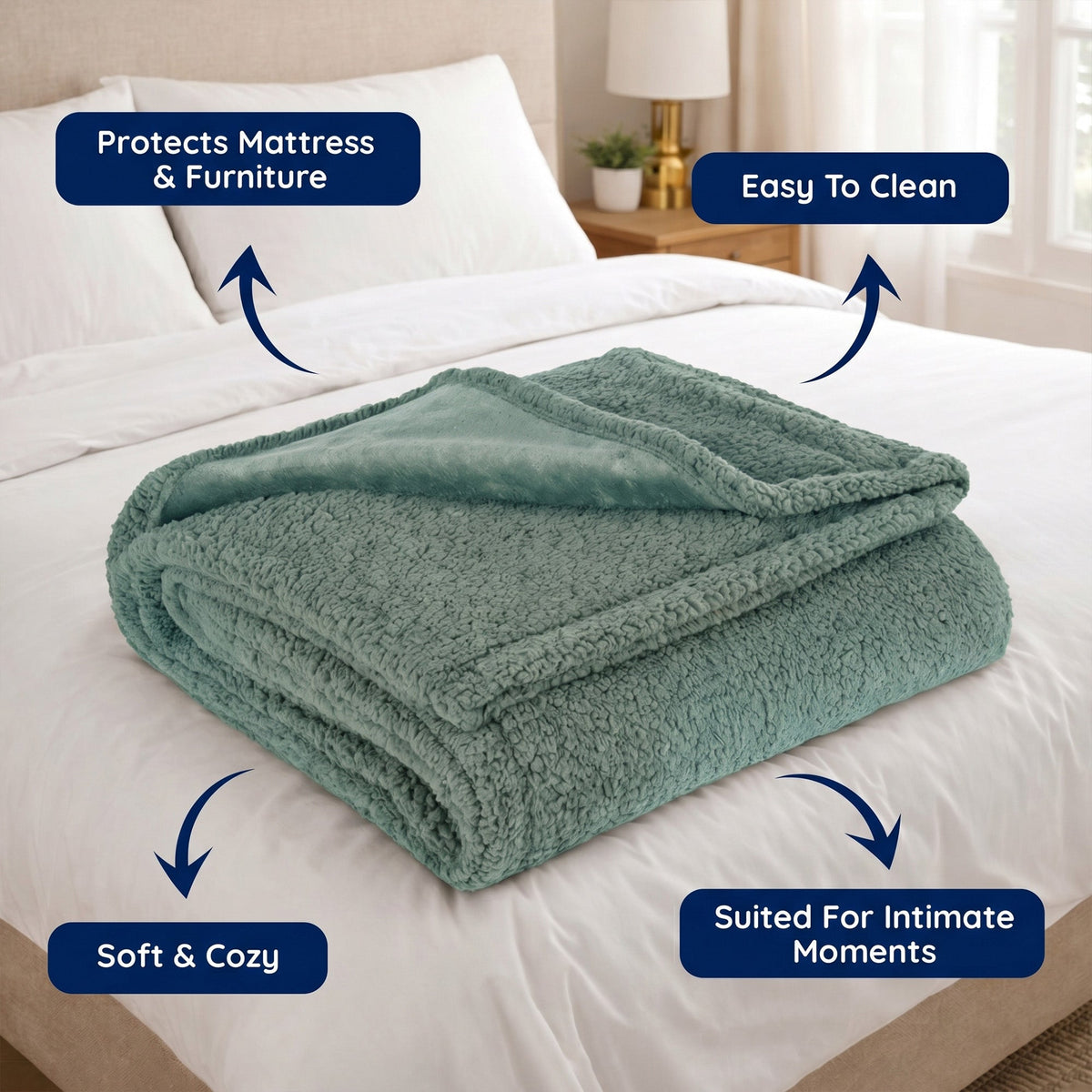Waterproof Intimacy Blanket for Furniture Protection