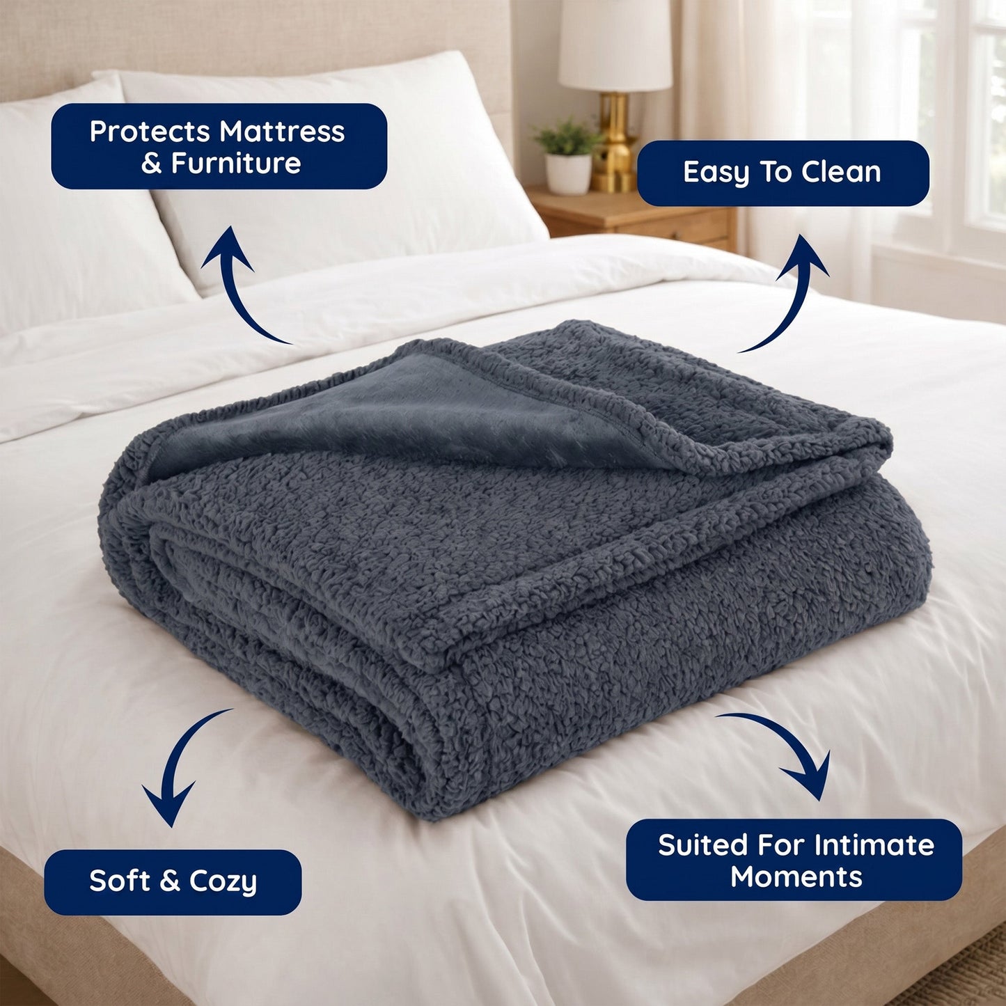 Waterproof Intimacy Blanket for Furniture Protection