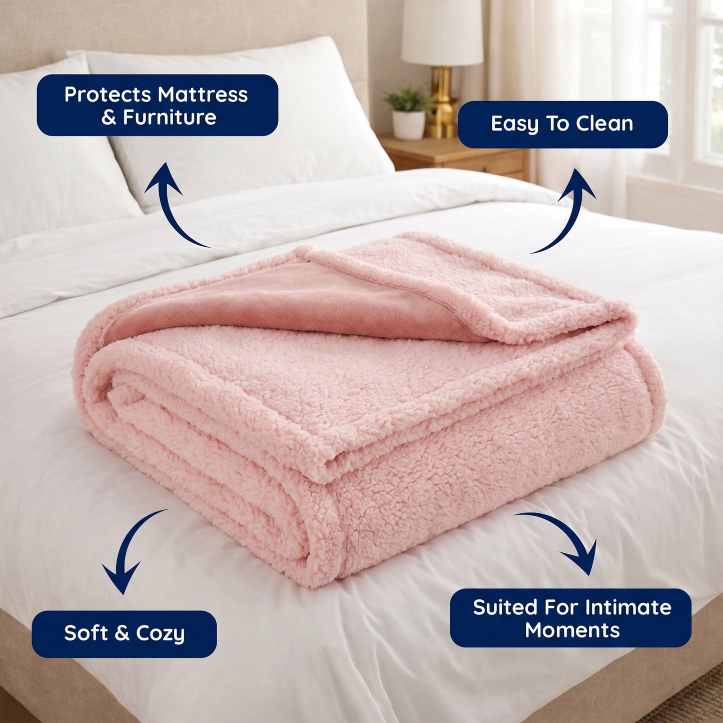 Waterproof Intimacy Blanket for Furniture Protection