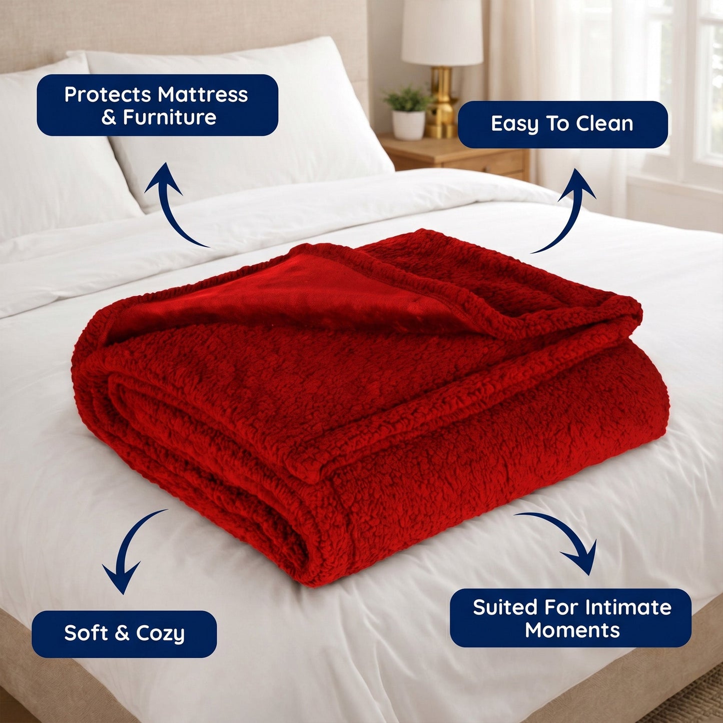 Waterproof Intimacy Blanket for Furniture Protection