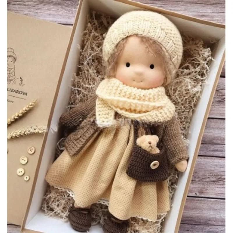 Handmade Cotton Doll – WalDolly Soft Imaginative Play Toy