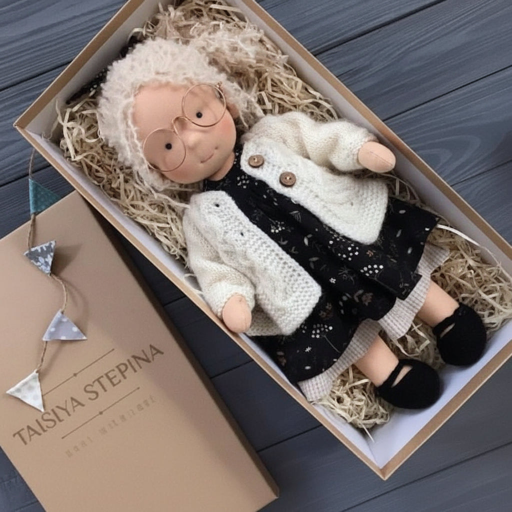 Handmade Cotton Doll – WalDolly Soft Imaginative Play Toy