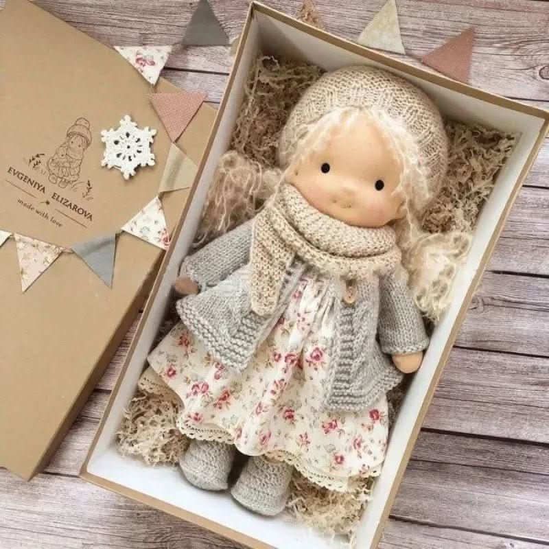 Handmade Cotton Doll – WalDolly Soft Imaginative Play Toy