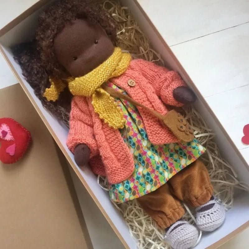 Handmade Cotton Doll – WalDolly Soft Imaginative Play Toy