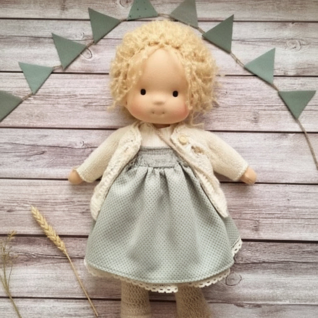 Handmade Cotton Doll – WalDolly Soft Imaginative Play Toy