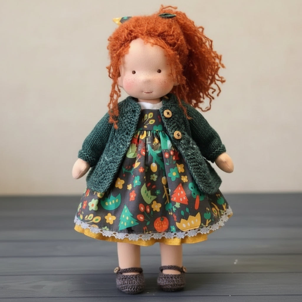 Handmade Cotton Doll – WalDolly Soft Imaginative Play Toy
