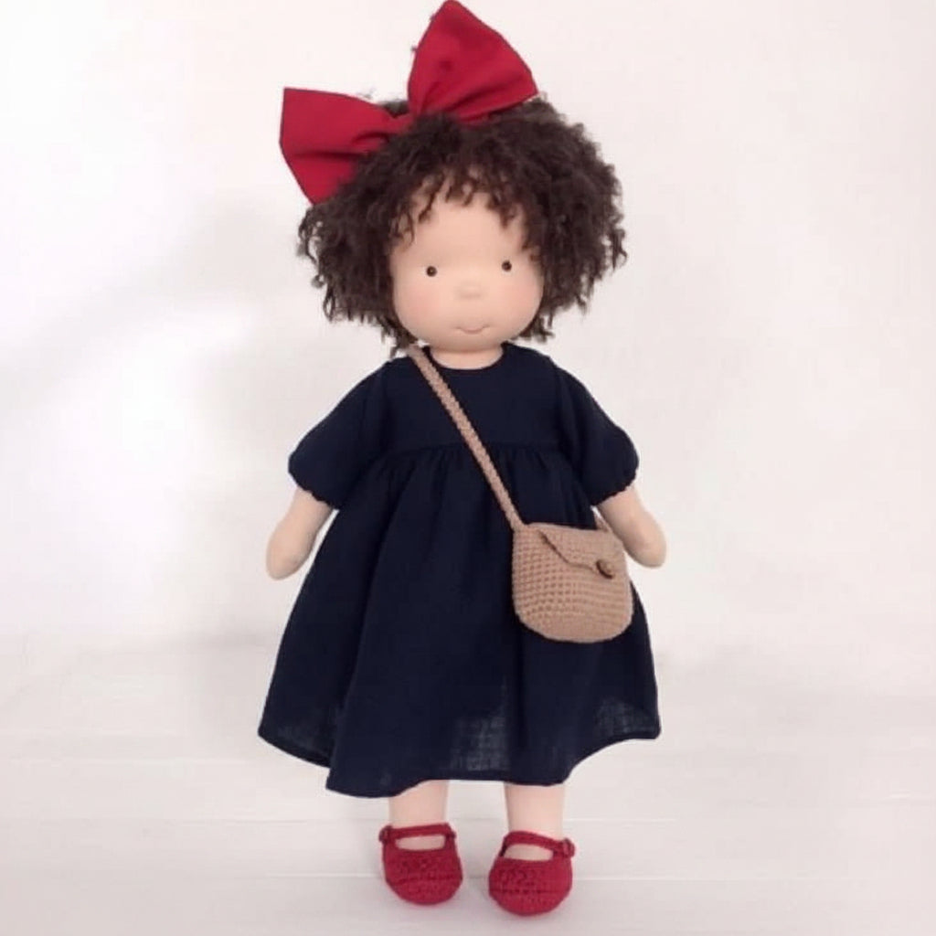 Handmade Cotton Doll – WalDolly Soft Imaginative Play Toy