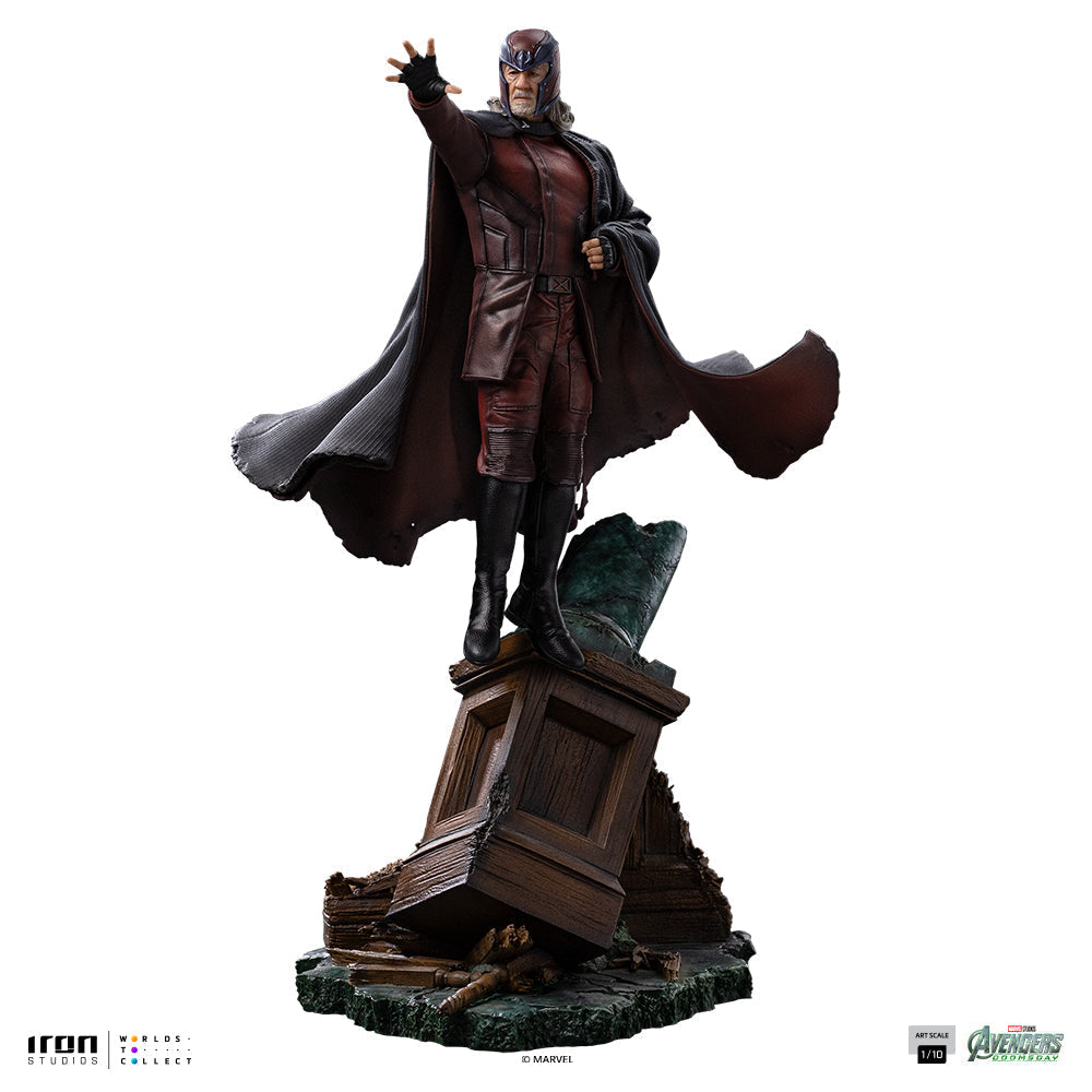Helmeted Magnetic Villain - Scale 1/10 Collectible Statue