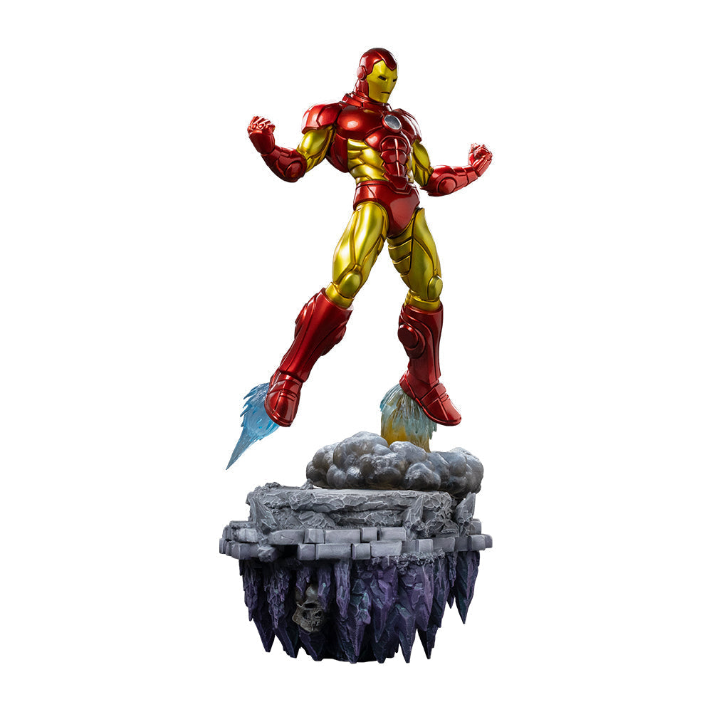 Armoured Tech Hero Deluxe - Gemstone Gauntlet Diorama - Scale 1/10 Collectible Statue