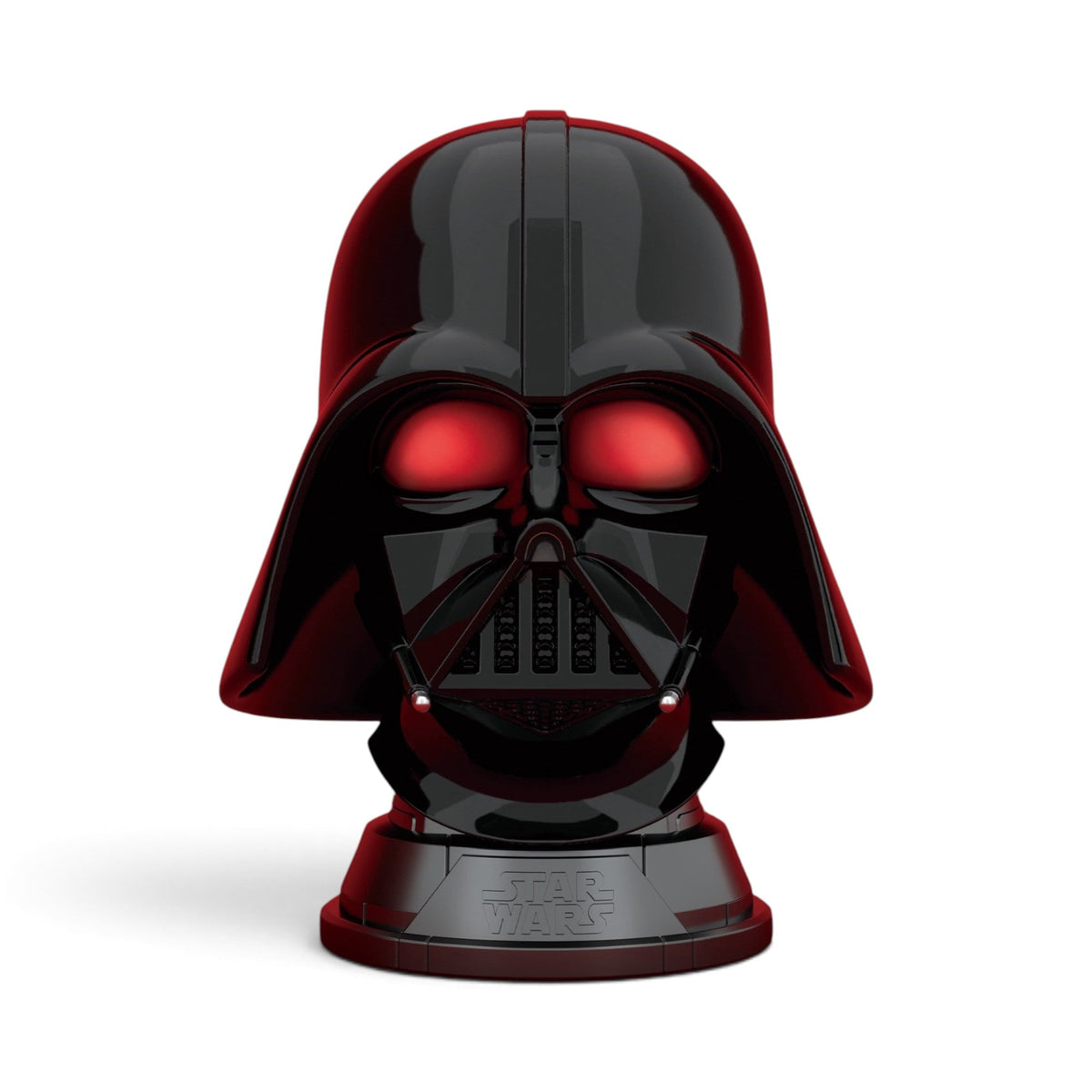 Dark Armoured Space Warrior Helmet Night Light