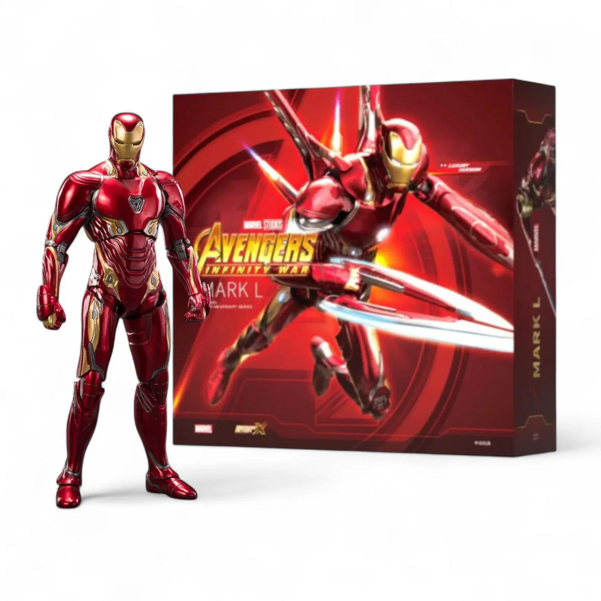 ZD Toys Iron Man MK50 Action Figure Deluxe – Posable Collectible