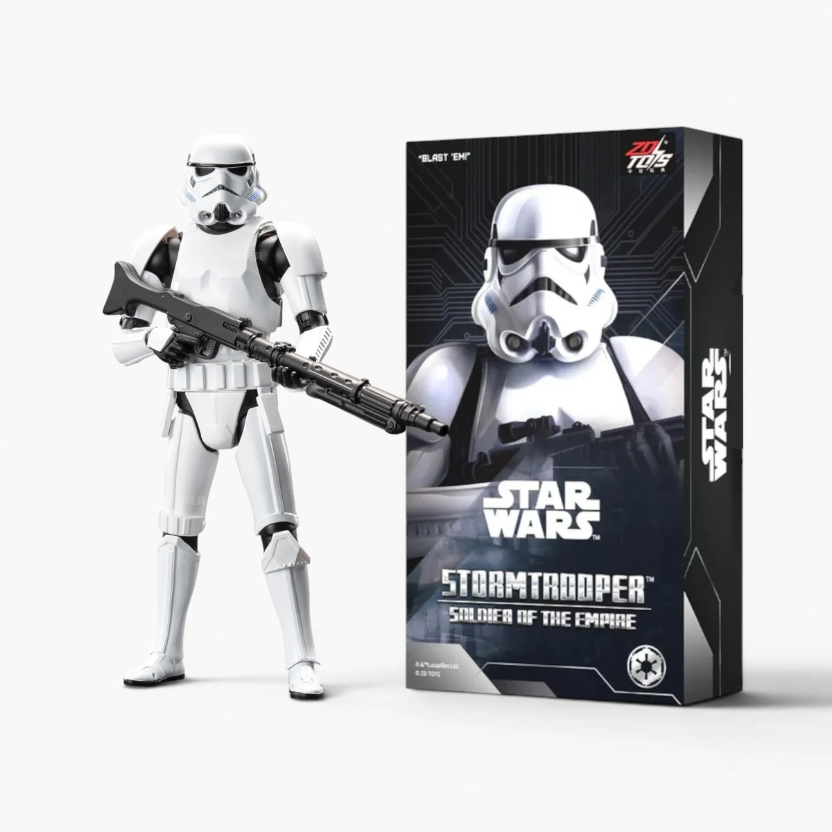 White Space Soldier Action Figure