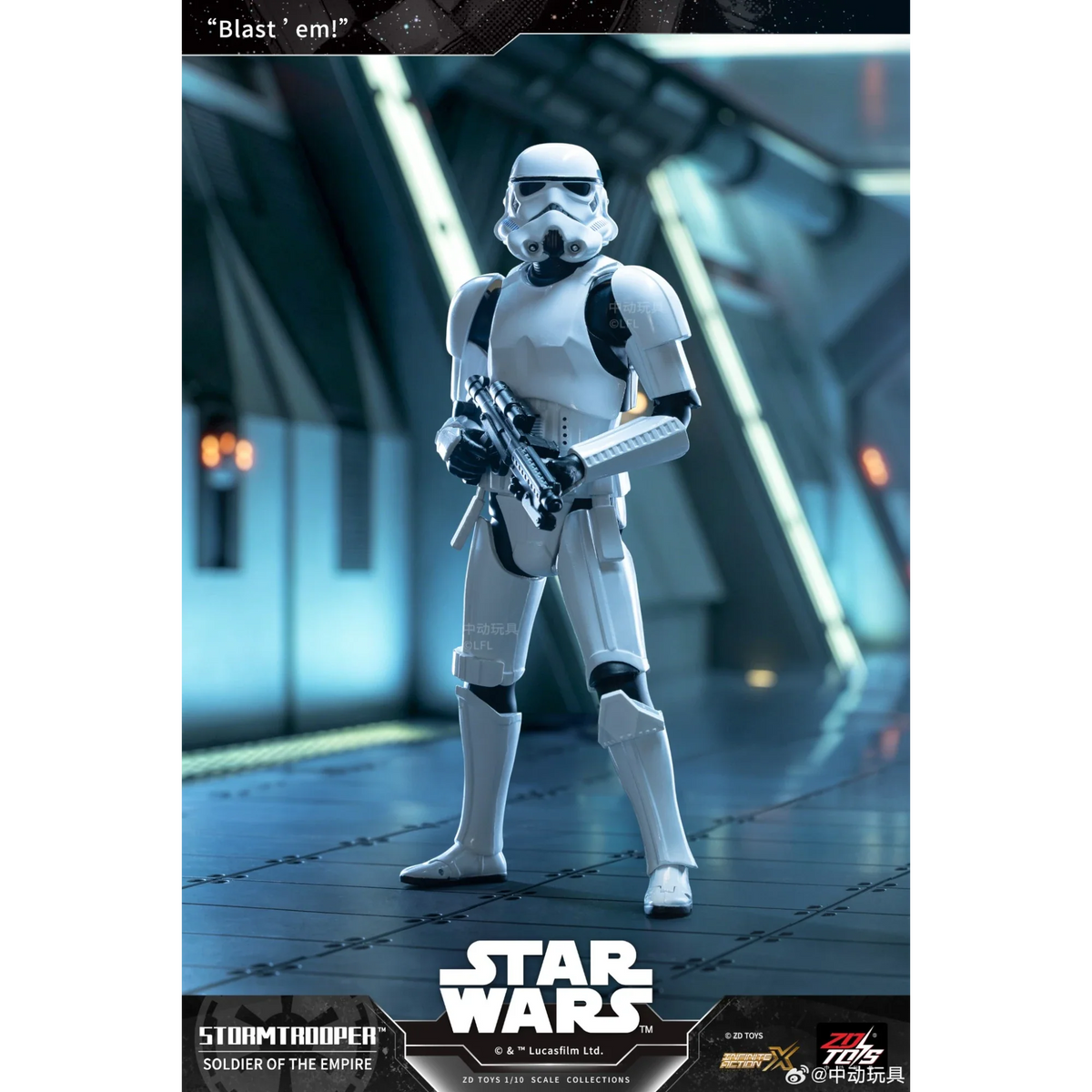 White Space Soldier Action Figure