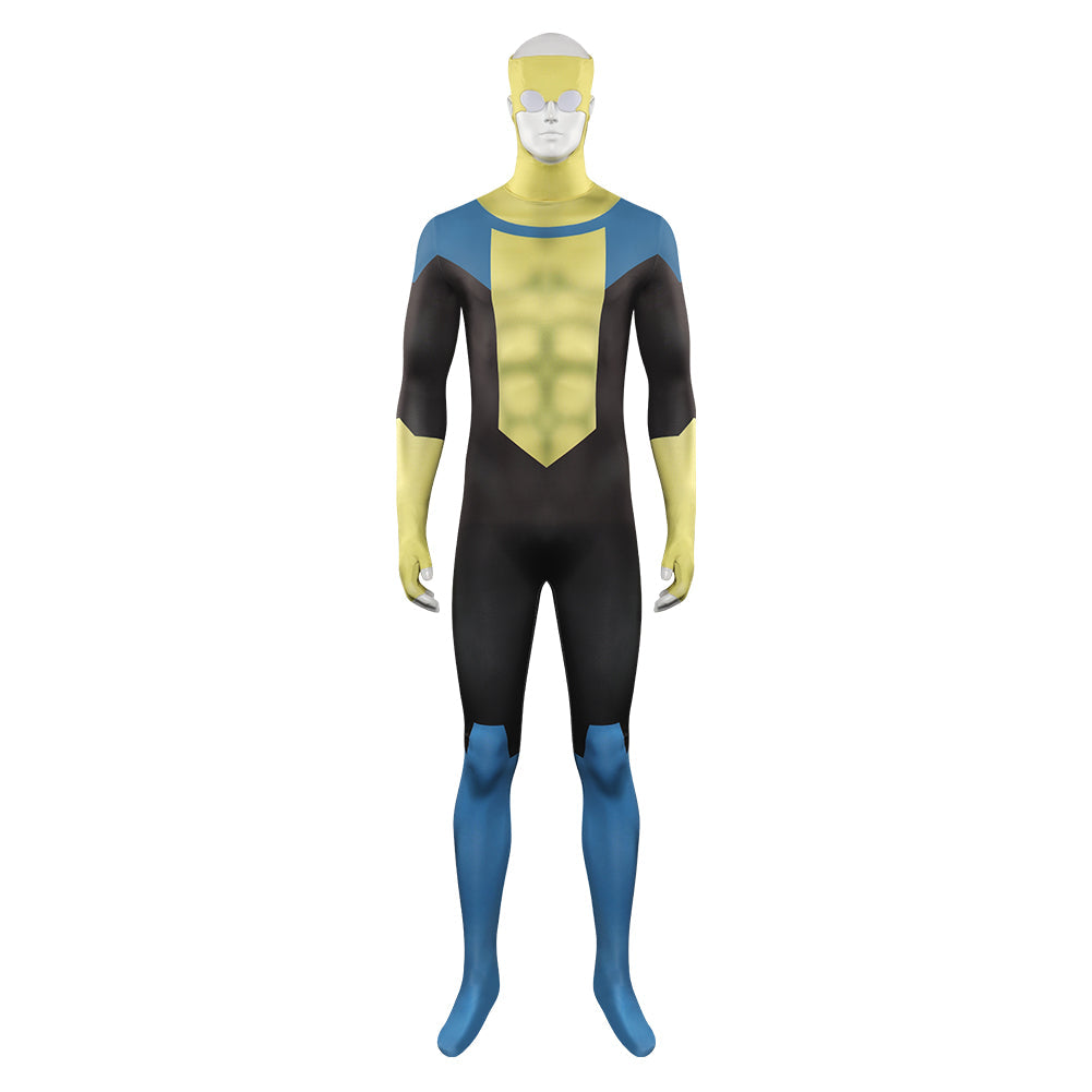Invincible Season 2 (2023) Invincible Mark Grayson Black Jumpsuit Halloween Costume