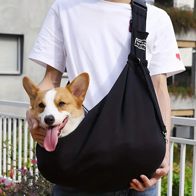 Padded Pet Sling Carrier Bag for Small Dogs & Cats