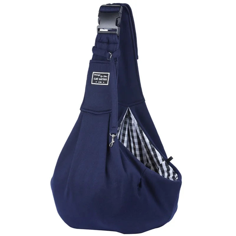 Padded Pet Sling Carrier Bag for Small Dogs & Cats