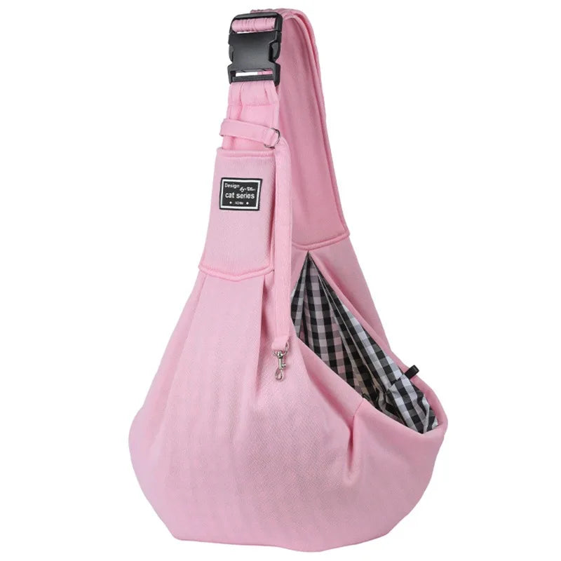 Padded Pet Sling Carrier Bag for Small Dogs & Cats