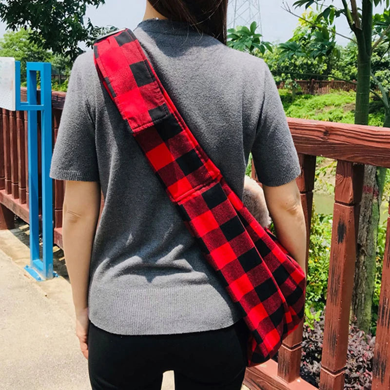 Padded Pet Sling Carrier Bag for Small Dogs & Cats
