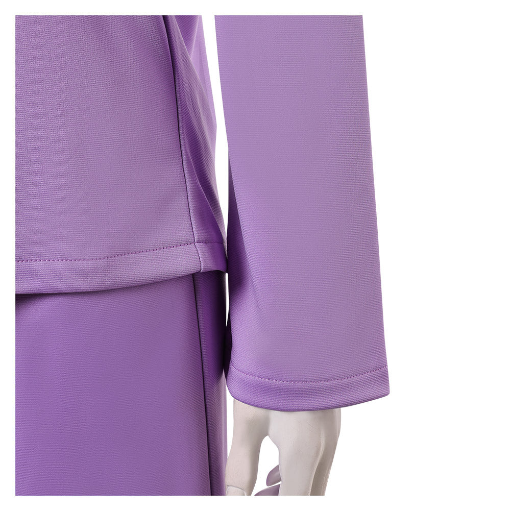 Ann Droid (2026) Linda Purple Robot Carer Set Halloween Costume