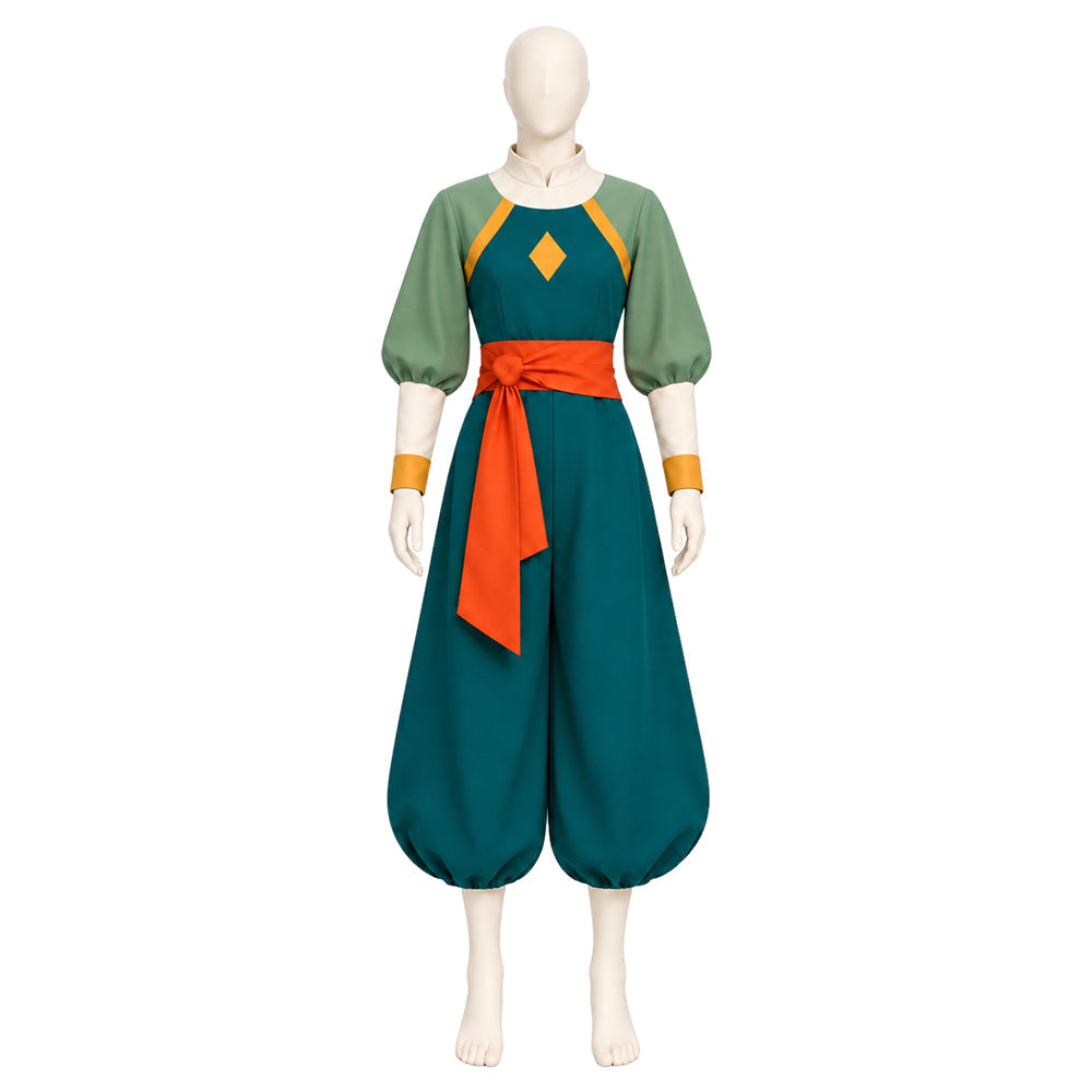 Avatar: Seven Havens (2026) Nisha Green Orange Set Halloween Costume