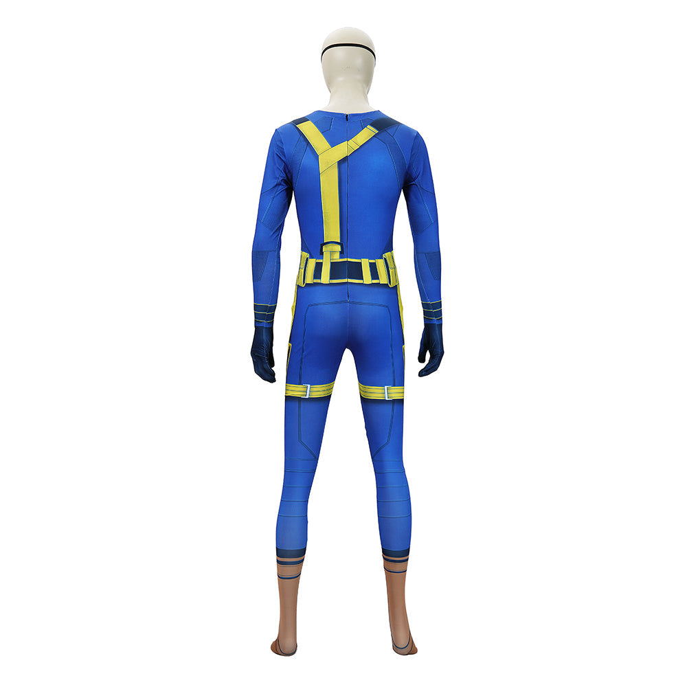 Avengers: Doomsday (2026) Cyclops Blue Jumpsuit Set Halloween Costume