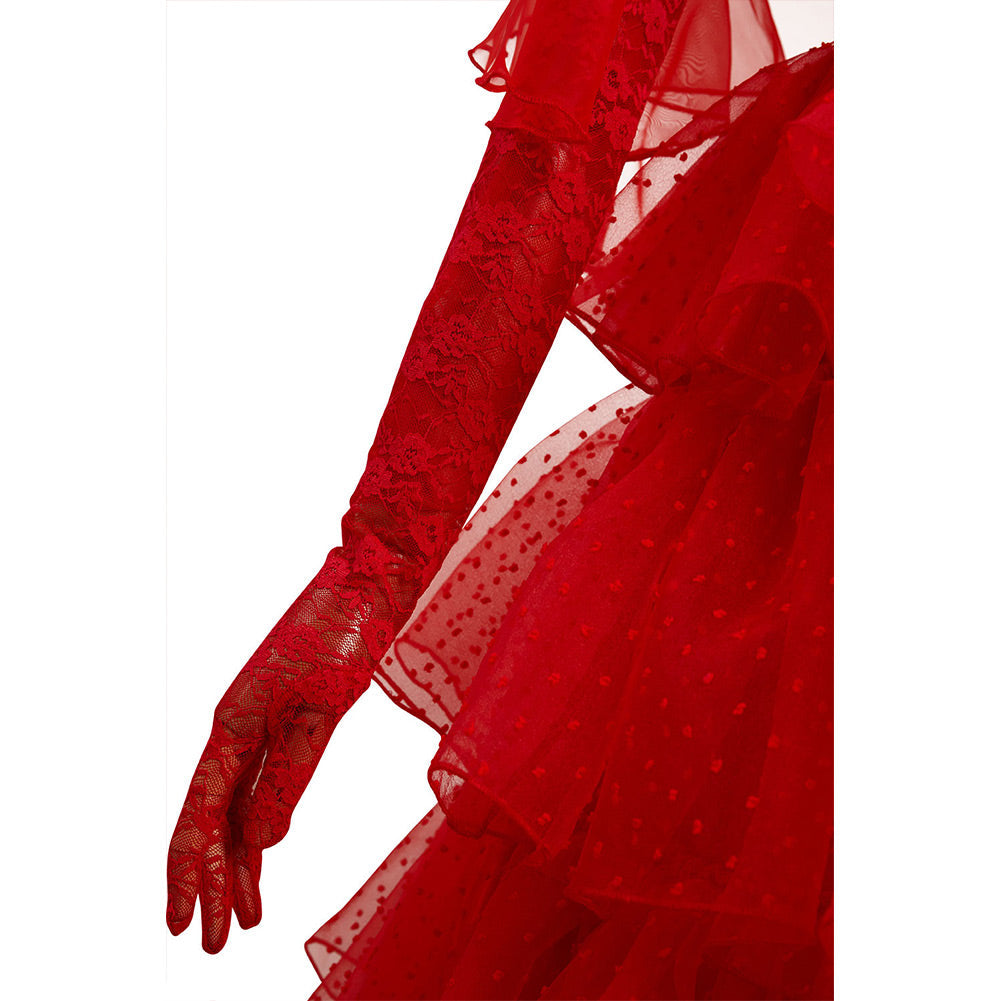 Lydia Red Wedding Dress Halloween Costume - Beetlejuice