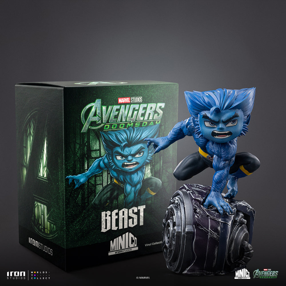 Blue Beast Hero - Mini Collectible Statue
