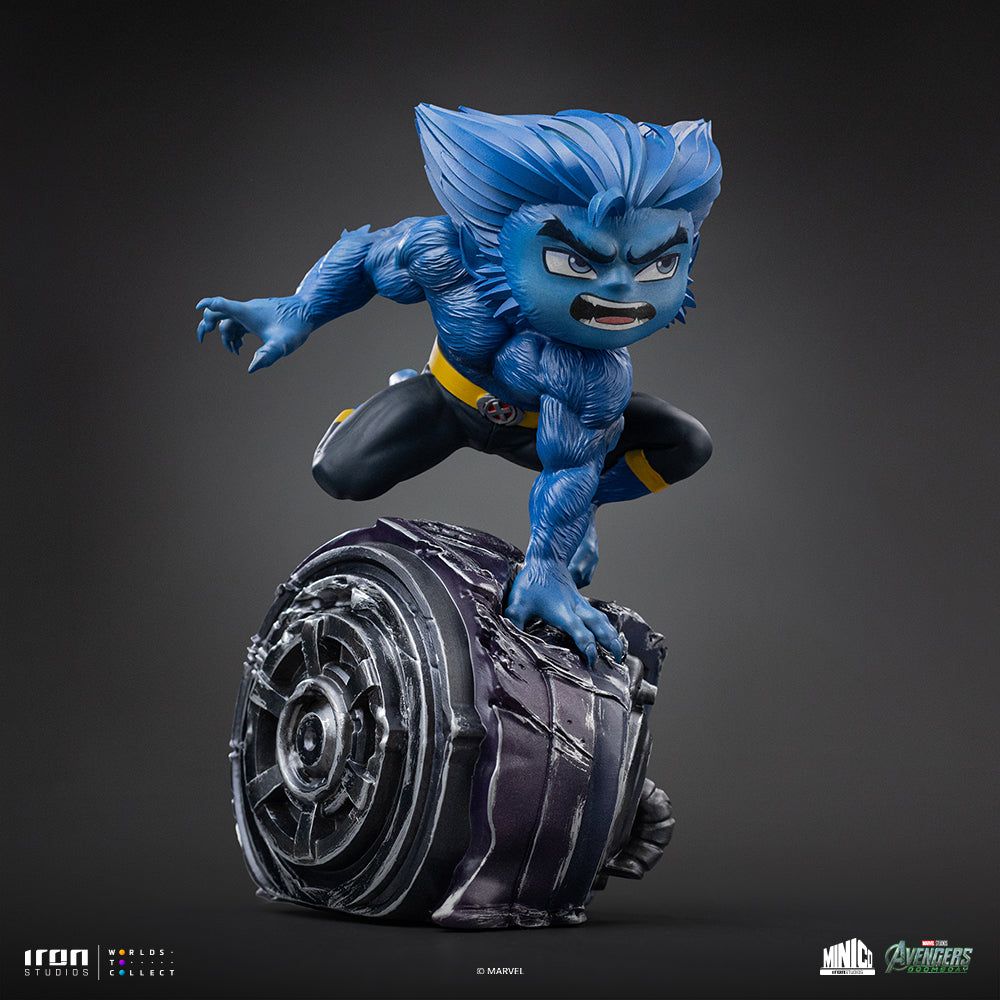 Blue Beast Hero - Mini Collectible Statue