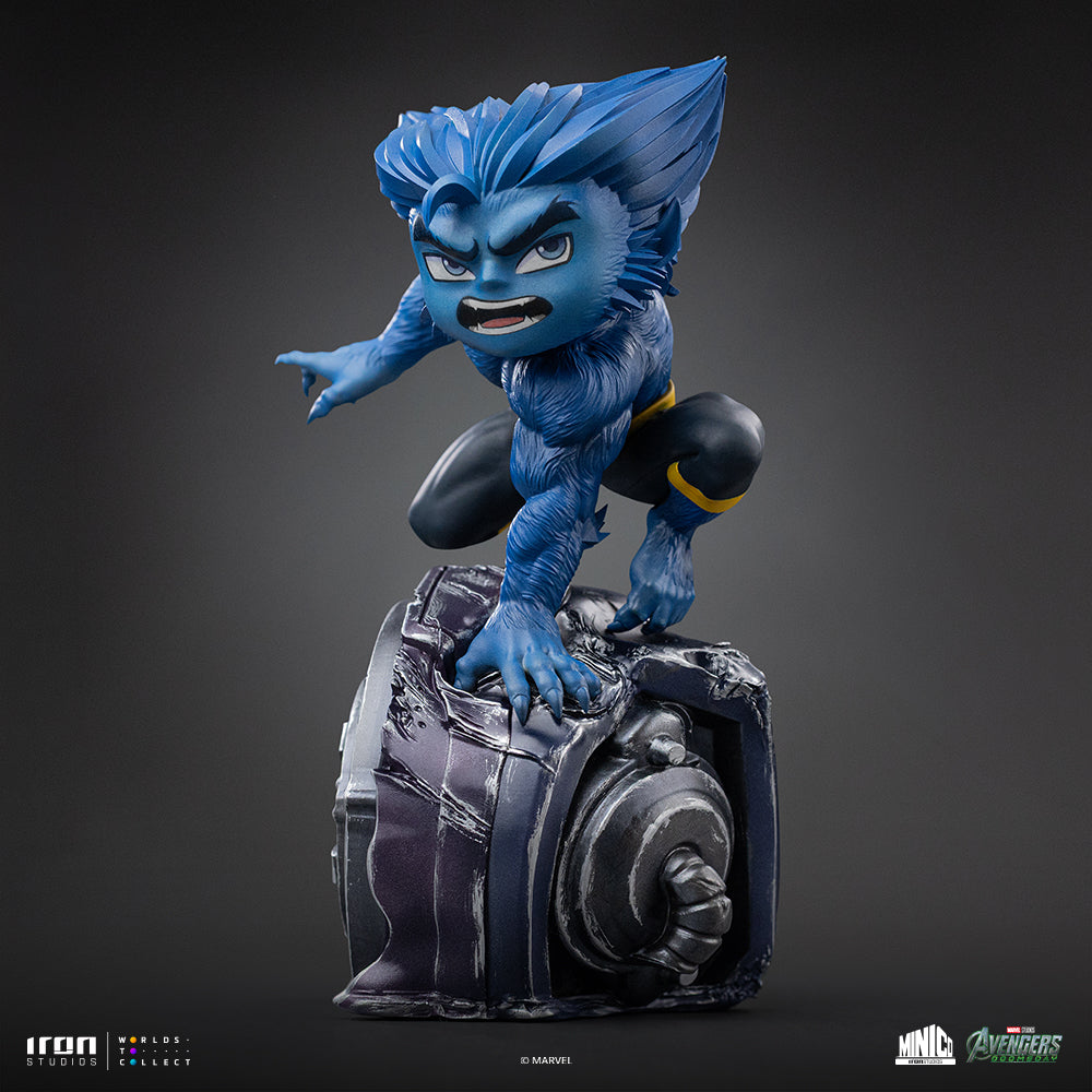 Blue Beast Hero - Mini Collectible Statue