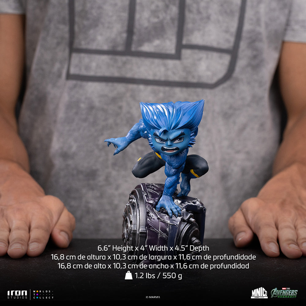 Blue Beast Hero - Mini Collectible Statue