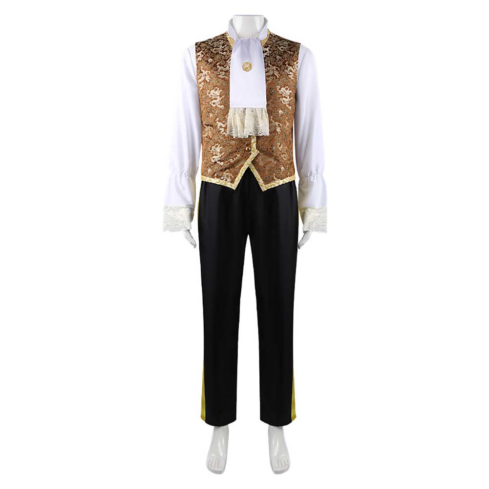 Beauty And The Beast Prince Adam Dark Blue Set Halloween Costume