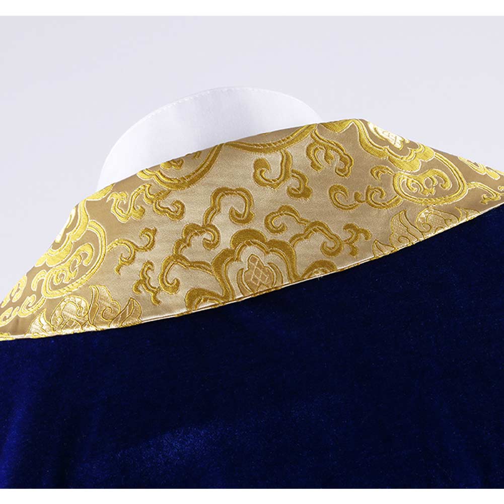 Beauty And The Beast Prince Adam Dark Blue Set Halloween Costume