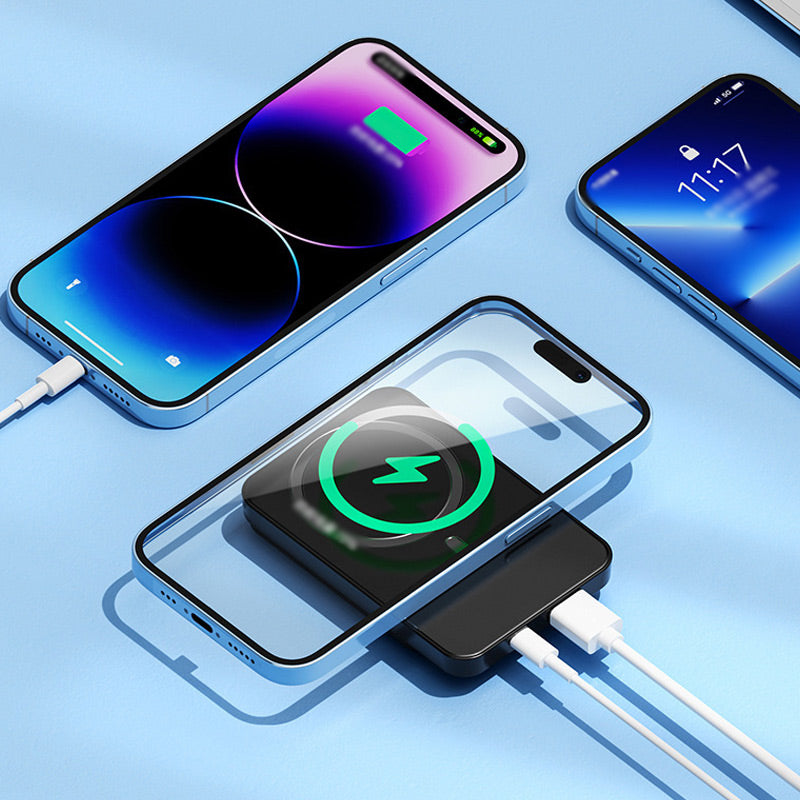 20,000mAh Wireless Power Bank – 22.5W Fast Charging & 15W Qi