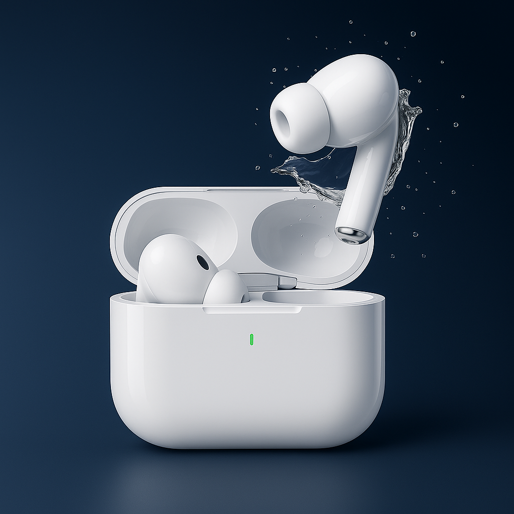 Wireless Bluetooth Earbuds with ANC, Charging Case & USB-C