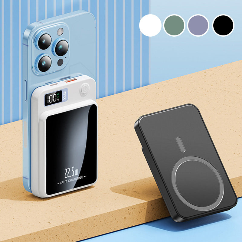 20,000mAh Wireless Power Bank – 22.5W Fast Charging & 15W Qi