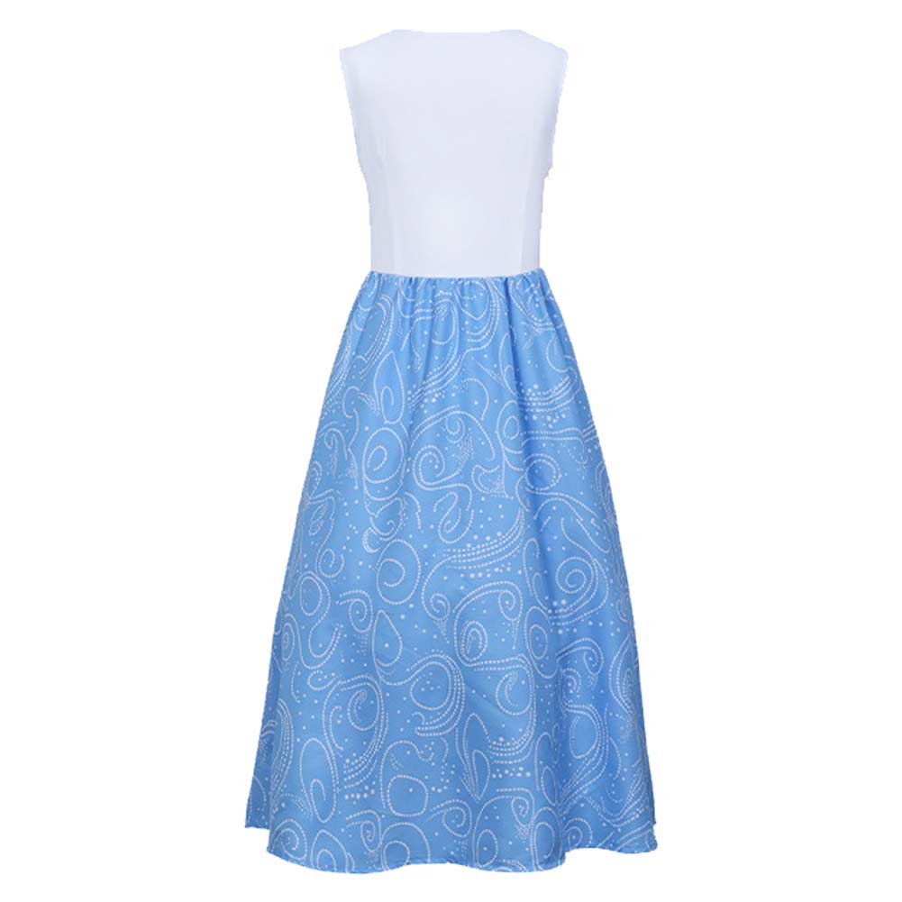 Cinderella Fairy Godmother Blue Dress Set Halloween Costume
