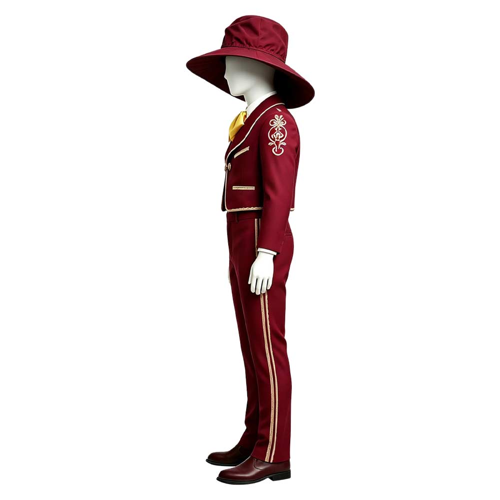 Coco Miguel Rivera Mariachi Red Set Halloween Costume