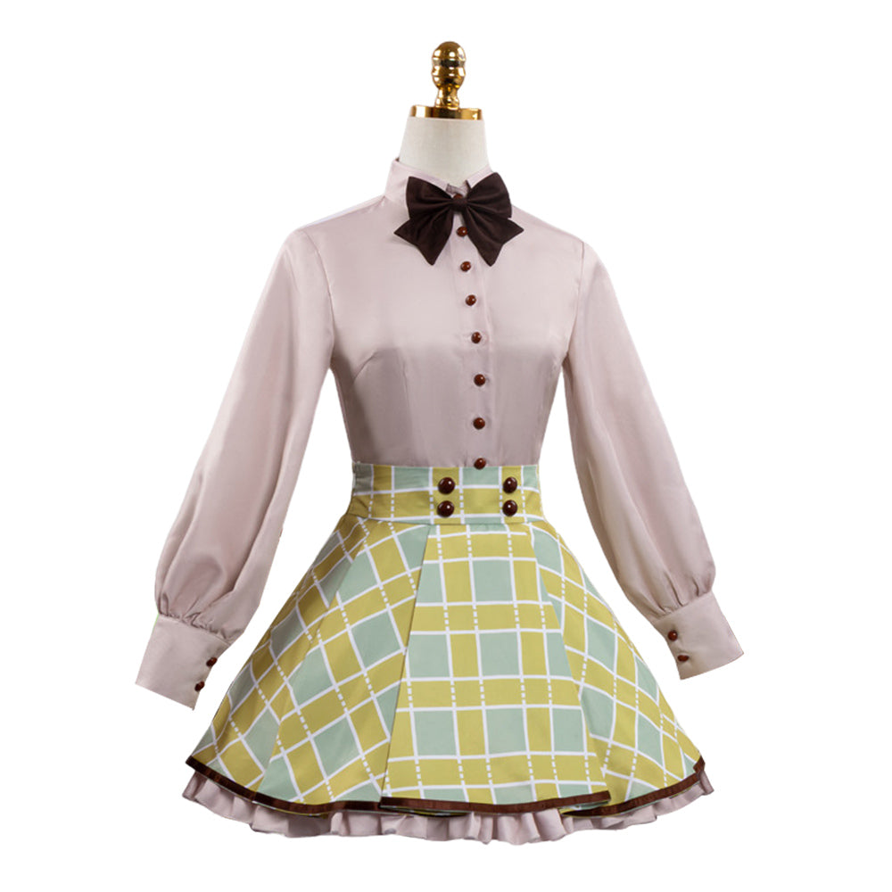 Code Geass C.C. Green Plaid Detective Set Halloween Costume