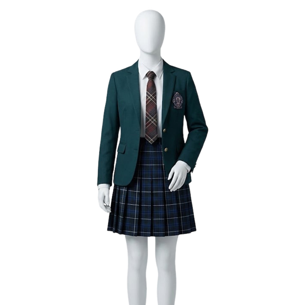 Coven Academy (2026) Briar Green School Uniform Set Halloween Costume
