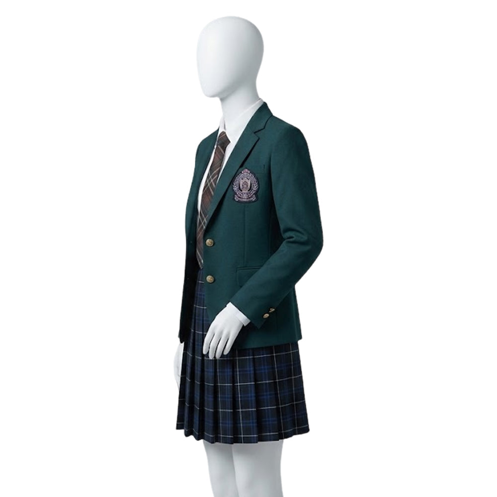 Coven Academy (2026) Briar Green School Uniform Set Halloween Costume