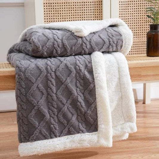 Sherpa Weighted Blanket – CozySherpa Soft Comfort Blanket