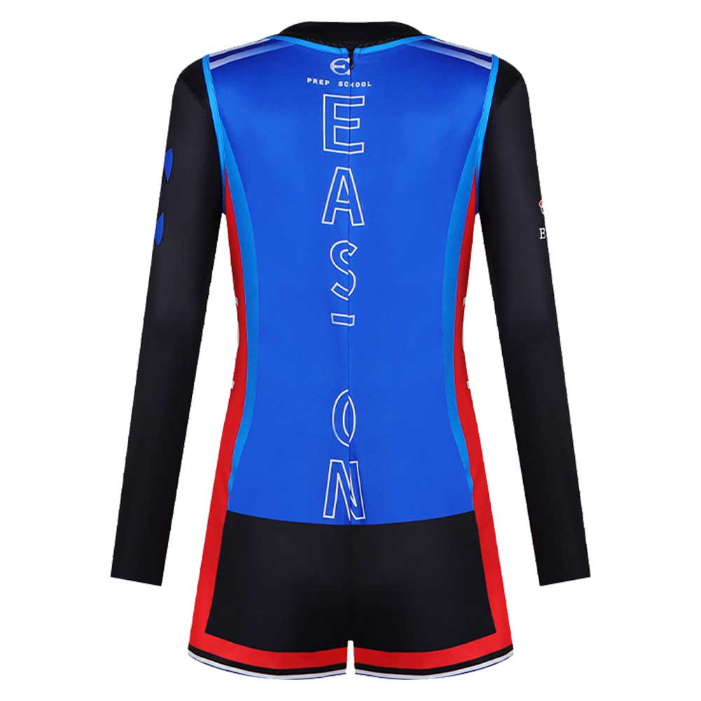 Crew Girl (2026) Teagan Tao Easton Prep Rower Blue Uniform Halloween Costume