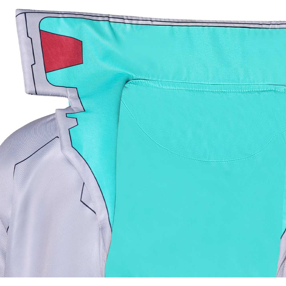 Cyberpunk: Edgerunners 2 (2026) Weak Kingsley Gray Cyan Jacket Coat Halloween Costume
