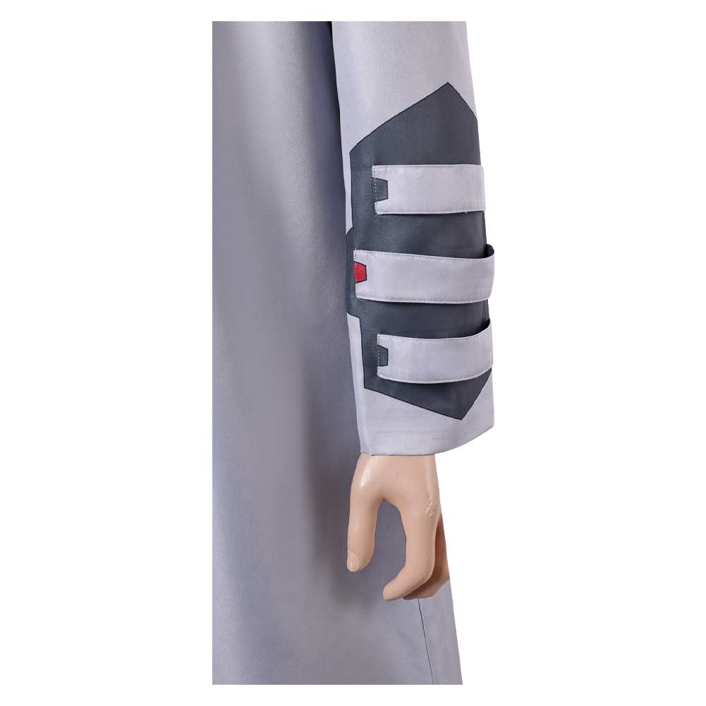 Cyberpunk: Edgerunners 2 (2026) Weak Kingsley Gray Cyan Jacket Coat Halloween Costume