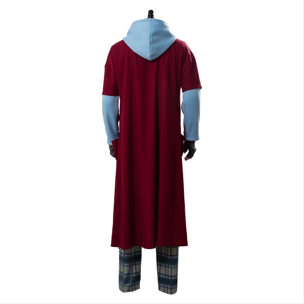 Avengers Endgame Fat Thor Blue Hoodie Halloween Costume