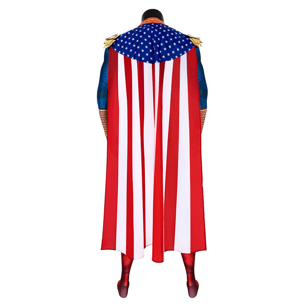 Homelander Jumpsuit & Cloak Halloween Costume - The Boys