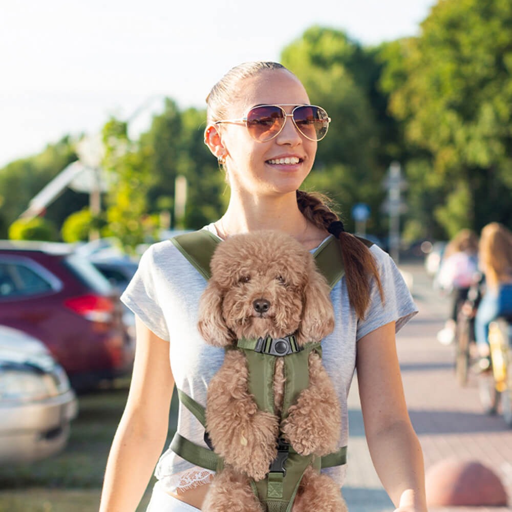 Breathable Dog Carrier Backpack with Adjustable Straps