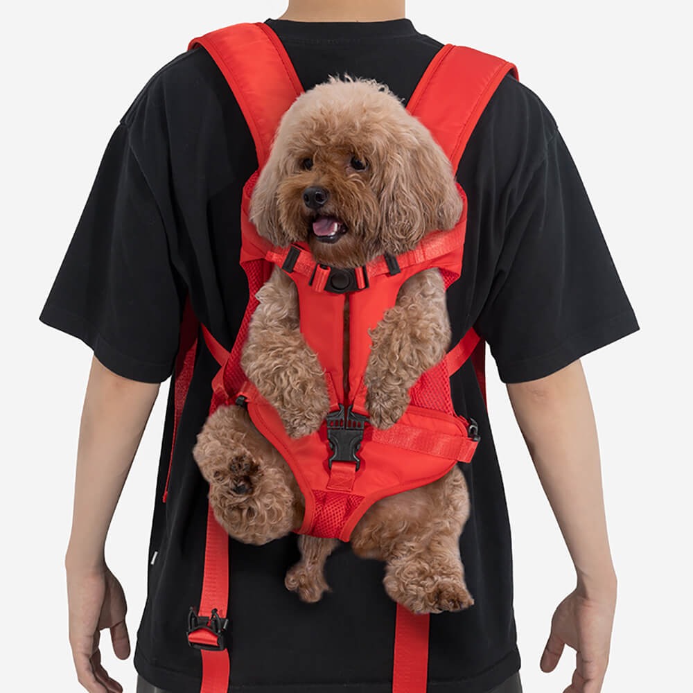 Breathable Dog Carrier Backpack with Adjustable Straps
